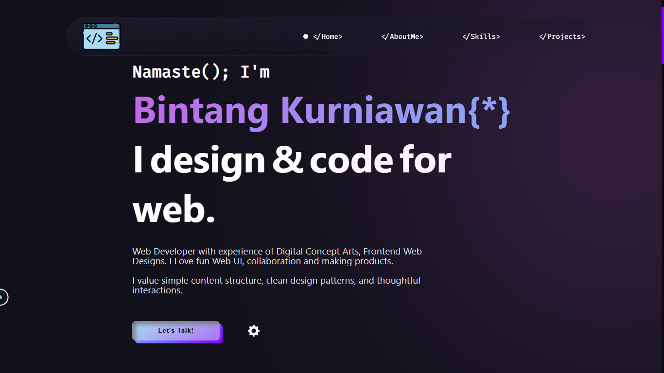 Logo of Portofolio project